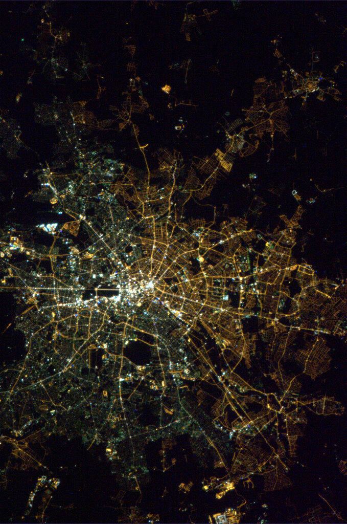 Berlin vue de nuit