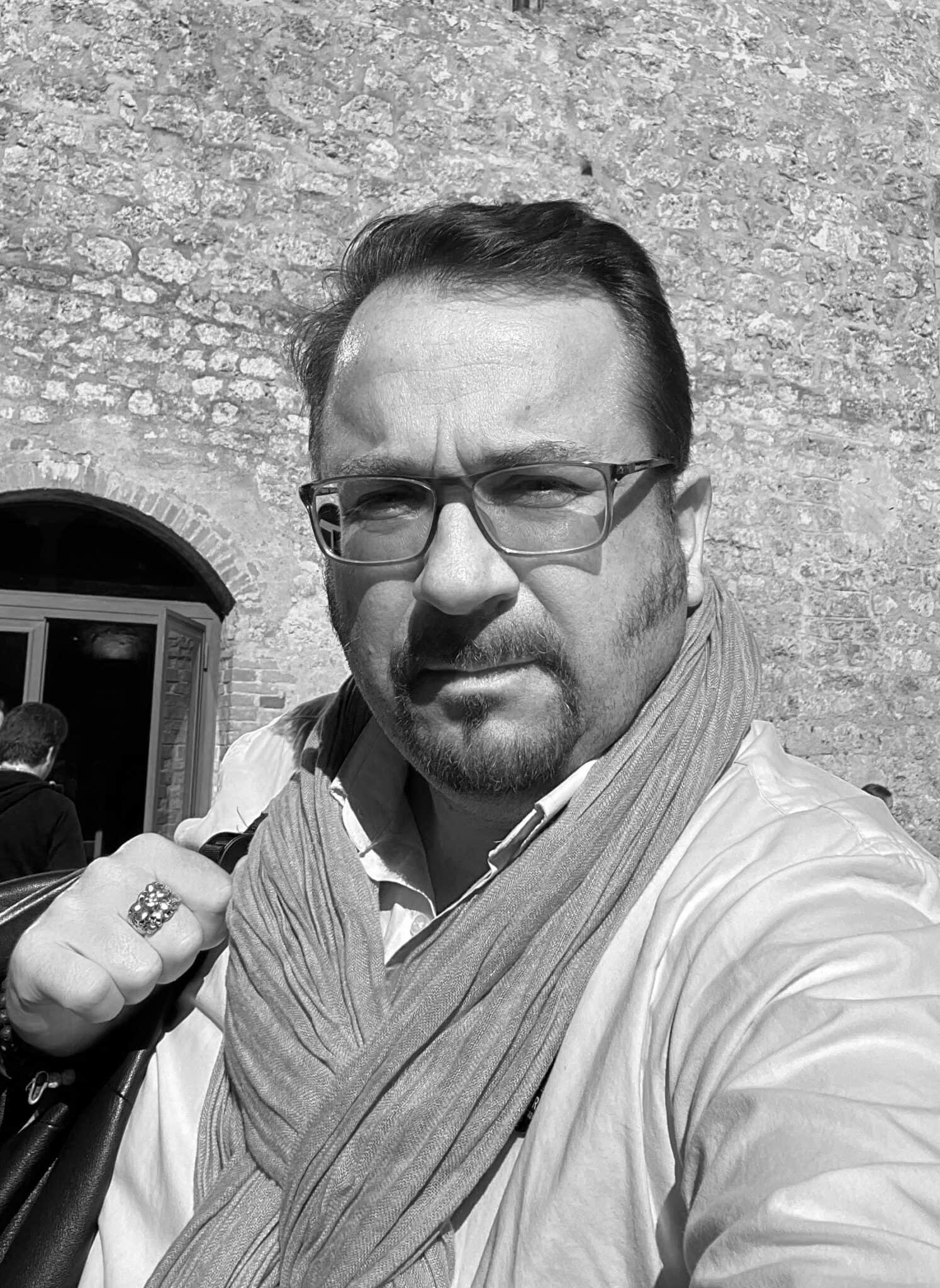 Jean-Yves Soetinck, French lighting designer, founder of L'Acte Lumière